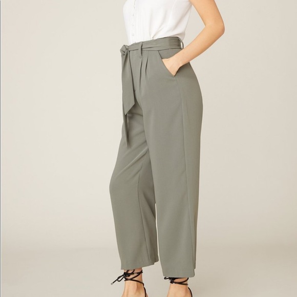 BB Dakota NWT Wide Leg High Rise Pants Surplus - Picture 3 of 12